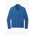 Port Authority Microterry 1/4-Zip Pullover — view 2