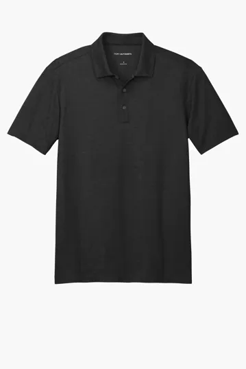 Port Authority Fine Pique Blend Polo — view 3