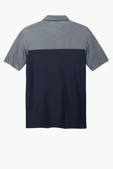 Port Authority Fine Pique Blend Blocked Polo — view 7