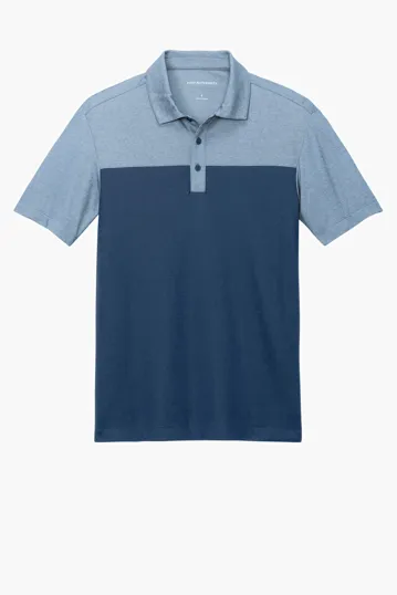 Port Authority Fine Pique Blend Blocked Polo — view 2