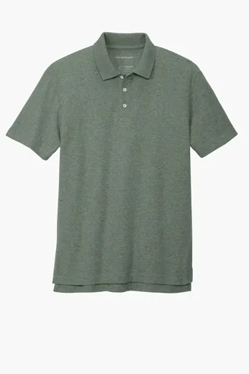 Port Authority C-FREE Cotton Blend Pique Polo — view 4