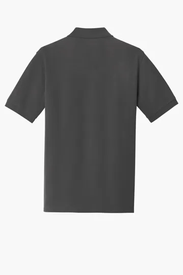 Port & Co Combed Ring Spun Pique Polo — view 12