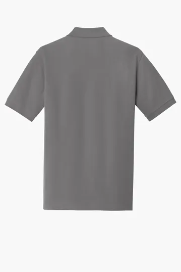 Port & Co Combed Ring Spun Pique Polo — view 15