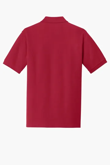 Port & Co Combed Ring Spun Pique Polo — view 16