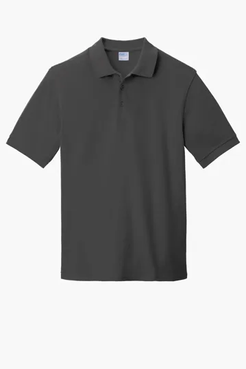 Port & Co Combed Ring Spun Pique Polo — view 3
