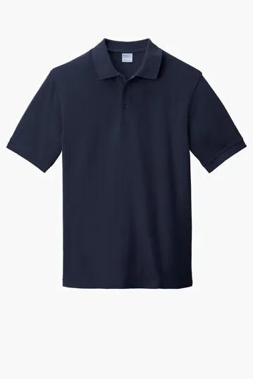 Port & Co Combed Ring Spun Pique Polo — view 4