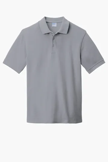 Port & Co Combed Ring Spun Pique Polo — view 9
