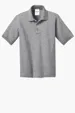 Port & Co Youth Core Blend Jersey Knit Polo — view 2