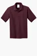Port & Co Youth Core Blend Jersey Knit Polo — view 3