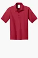 Port & Co Youth Core Blend Jersey Knit Polo — view 9