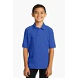 Port & Co Youth Core Blend Jersey Knit Polo