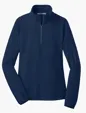 Port Authority Women's Microfleece 1/2-Zip Pullover — view 4