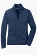 Port Authority Women's Sweater Fleece Jacket — view 2
