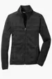 Port Authority Women's Sweater Fleece Jacket — view 4