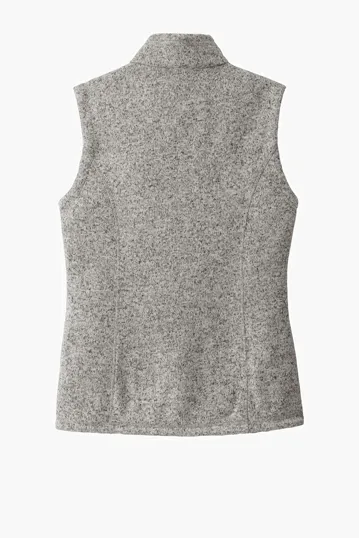 Port Authority Women's Sweater Fleece Vest — view 6