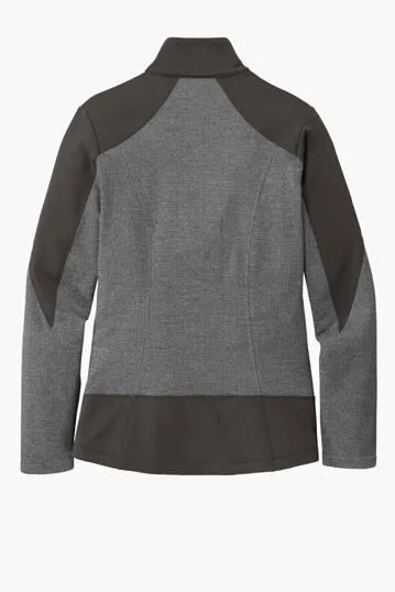 Port Authority Women's Grid Fleece Jacket — view 6