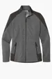 Port Authority Women's Grid Fleece Jacket — view 3