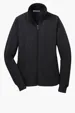 Port Authority Women's Slub Fleece Full-Zip Jacket — view 2
