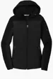 Port Authority Women's Hooded Core Soft Shell Jacket — view 4