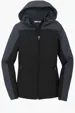 Port Authority Women's Hooded Core Soft Shell Jacket — view 5