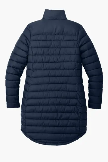 Port Authority Women's Horizon Puffy Long Jacket — view 7