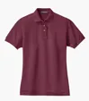 Port Authority Women's Heavyweight Cotton Pique Polo — view 4