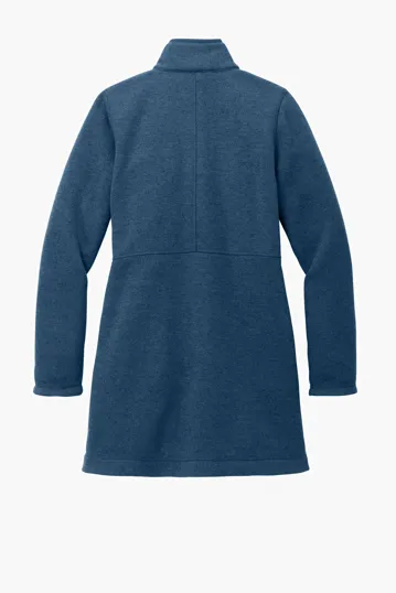 Port Authority Women's Arc Sweater Fleece Long Jacket — view 7