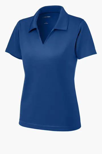 Sport-Tek Women's Dri-Mesh V-Neck Polo — view 10