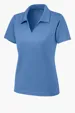 Sport-Tek Women's Dri-Mesh V-Neck Polo — view 3