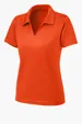 Sport-Tek Women's Dri-Mesh V-Neck Polo — view 4