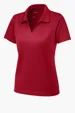 Sport-Tek Women's Dri-Mesh V-Neck Polo — view 9