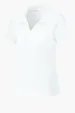 Sport-Tek Women's Dri-Mesh V-Neck Polo — view 12