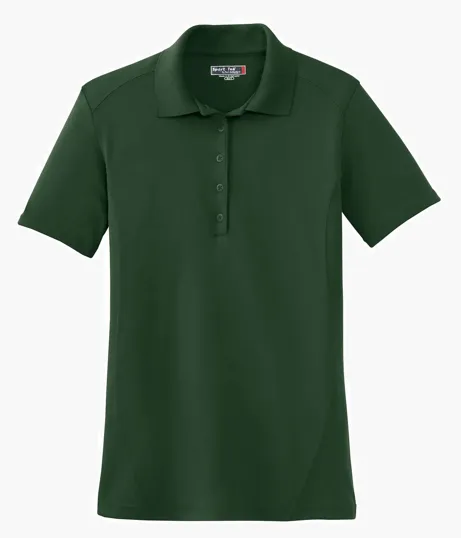 Sport-Tek Women's Dry Zone Raglan Accent Polo — view 3