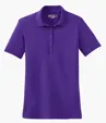 Sport-Tek Women's Dry Zone Raglan Accent Polo — view 6