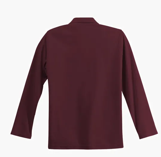 Port Authority Women's Silk Touch Long Sleeve Polo — view 10
