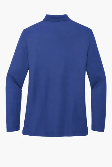 Port Authority Women's Silk Touch Long Sleeve Polo — view 14