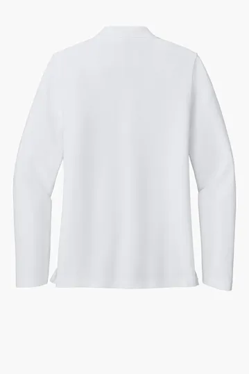 Port Authority Women's Silk Touch Long Sleeve Polo — view 15