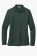 Port Authority Women's Silk Touch Long Sleeve Polo — view 4