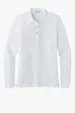 Port Authority Women's Silk Touch Long Sleeve Polo — view 8