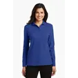 Port Authority Women's Silk Touch Long Sleeve Polo