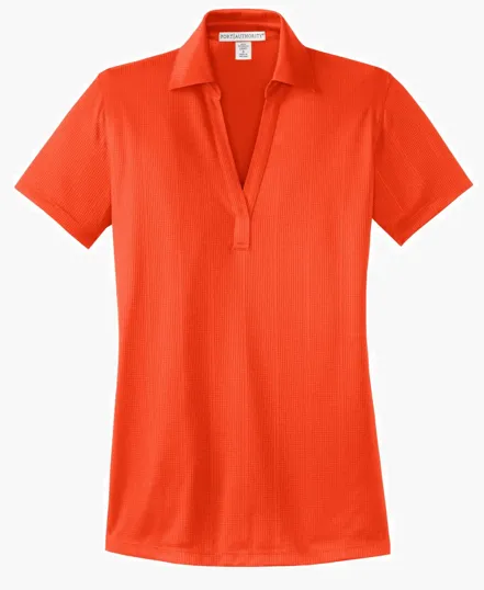 Port Authority Women's Performance Fine Jacquard Polo — view 2