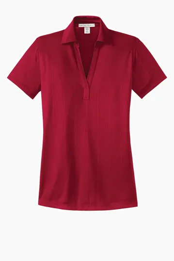 Port Authority Women's Performance Fine Jacquard Polo — view 8