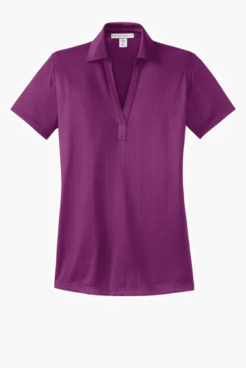 Port Authority Women's Performance Fine Jacquard Polo — view 11