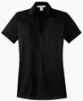 Port Authority Women's Performance Fine Jacquard Polo — view 3
