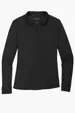 Port Authority Women's Silk Touch Performance Long Sleeve Polo — view 2