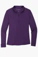Port Authority Women's Silk Touch Performance Long Sleeve Polo — view 3