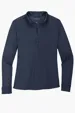 Port Authority Women's Silk Touch Performance Long Sleeve Polo — view 4