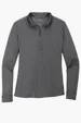 Port Authority Women's Silk Touch Performance Long Sleeve Polo — view 7