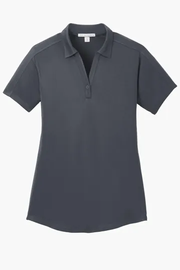 Port Authority Women's Diamond Jacquard Polo — view 4