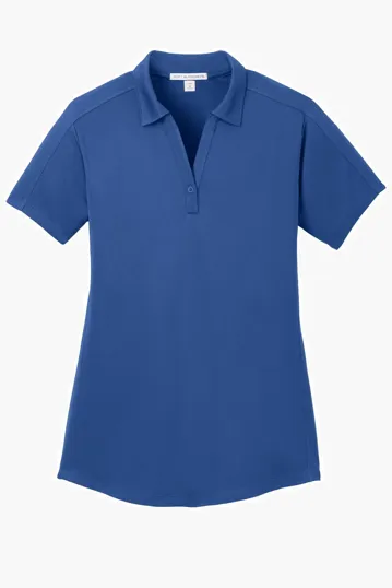 Port Authority Women's Diamond Jacquard Polo — view 6